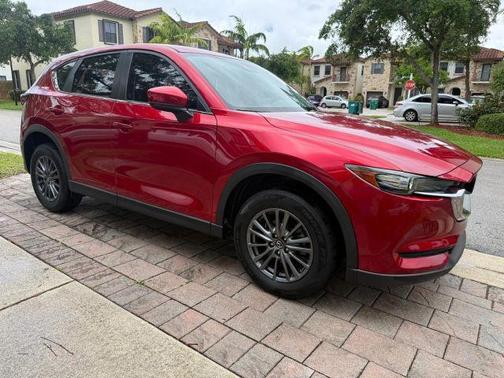 Soul Red Crystal Metallic 2021 Mazda CX-5 Sport