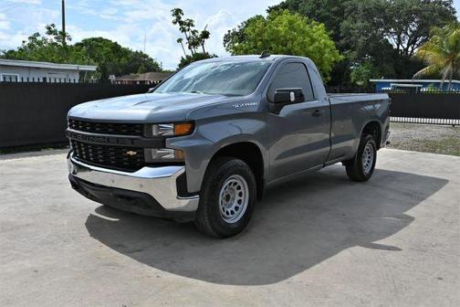 Gray 2021 Chevrolet Silverado 1500 WT