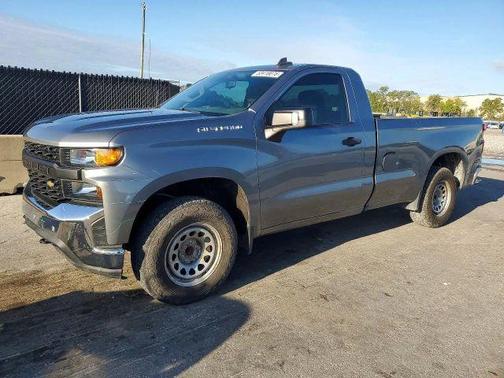 Gray 2021 Chevrolet Silverado 1500 WT