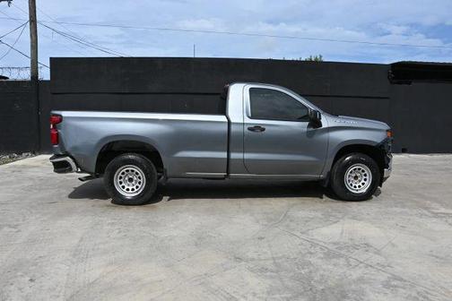 Gray 2021 Chevrolet Silverado 1500 WT