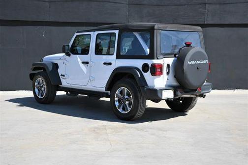 White 2021 Jeep Wrangler Unlimited Sport