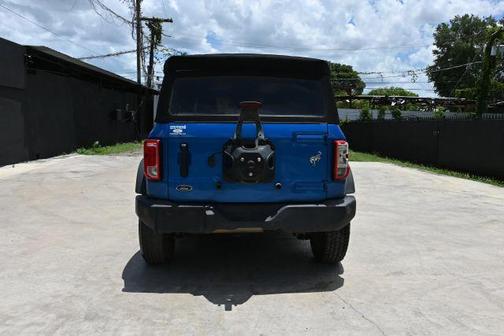 Blue 2021 Ford Bronco Big Bend