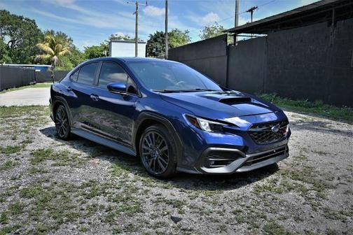 Blue 2025 Subaru WRX Premium