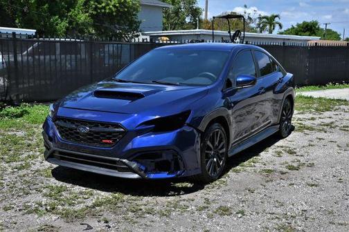Blue 2025 Subaru WRX Premium