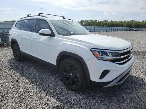 Pure White 2023 Volkswagen Atlas 3.6L SE w/Technology