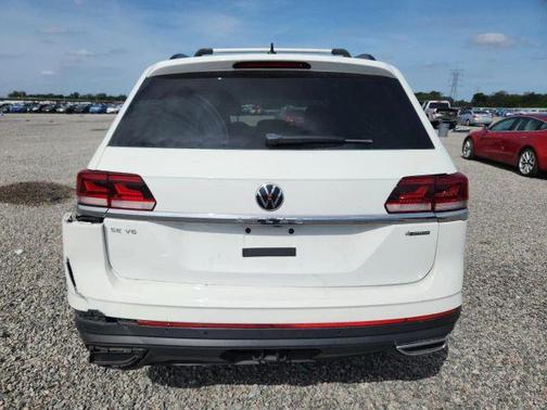 Pure White 2023 Volkswagen Atlas 3.6L SE w/Technology