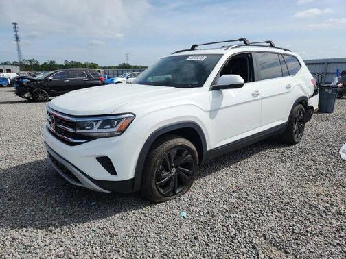 Pure White 2023 Volkswagen Atlas 3.6L SE w/Technology