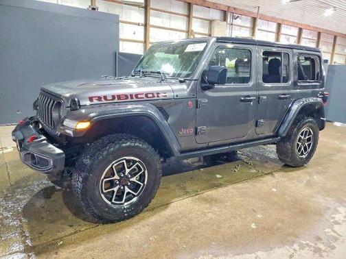 Gray 2024 Jeep Wrangler Rubicon