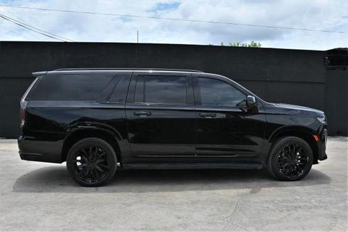 Black 2022 Cadillac Escalade ESV Luxury