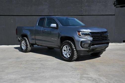 Gray 2022 Chevrolet Colorado LT