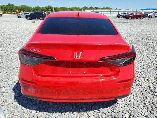 Red 2025 Honda Civic LX