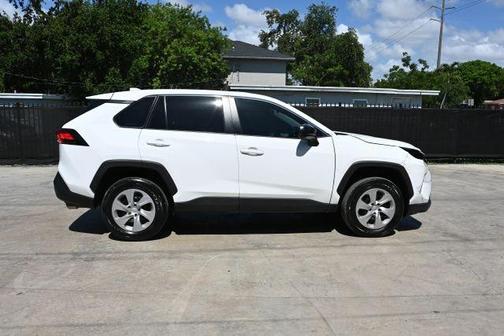 White 2024 Toyota RAV4 LE