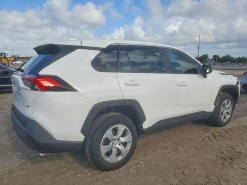White 2024 Toyota RAV4 LE