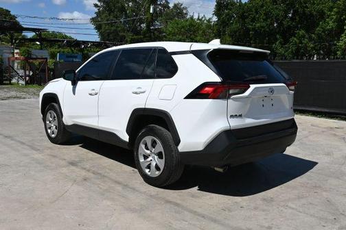 White 2024 Toyota RAV4 LE