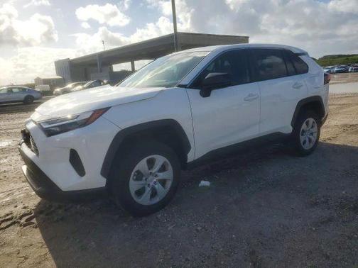 White 2024 Toyota RAV4 LE