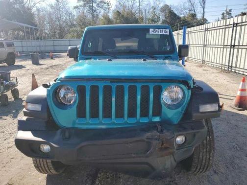 Turquoise 2020 Jeep Wrangler Unlimited Sport S