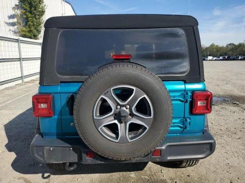 Turquoise 2020 Jeep Wrangler Unlimited Sport S