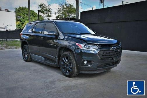 Black 2021 Chevrolet Traverse RS