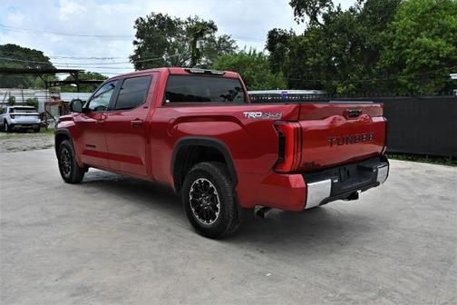 Red 2025 Toyota Tundra SR5