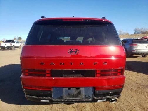 Red 2025 Hyundai SANTA FE Calligraphy