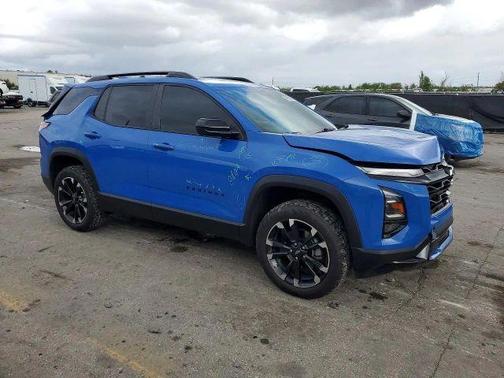 Blue 2025 Chevrolet Equinox RS