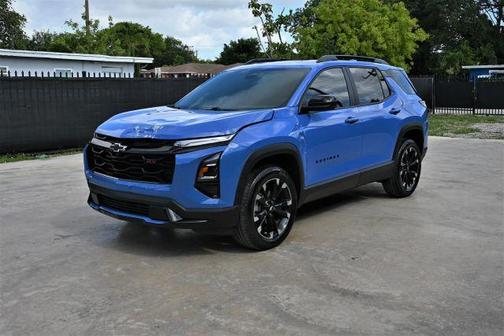 Blue 2025 Chevrolet Equinox RS