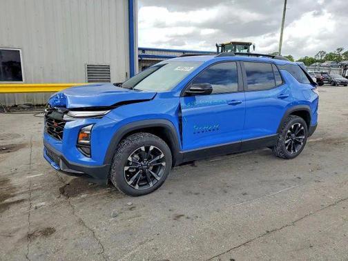 Blue 2025 Chevrolet Equinox RS