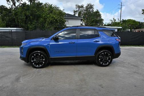 Blue 2025 Chevrolet Equinox RS