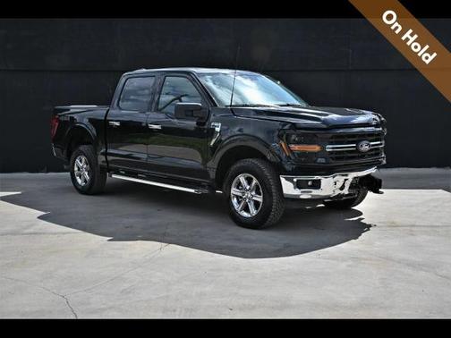 Black 2025 Ford F-150 XLT