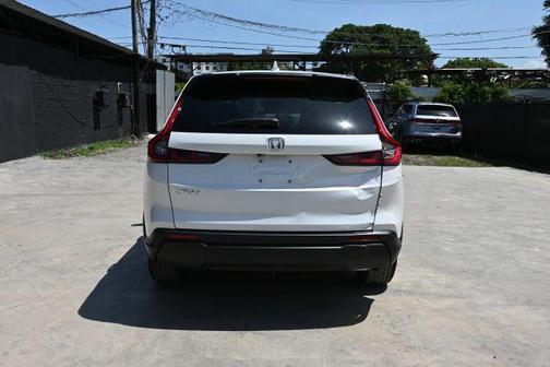 White 2025 Honda CR-V LX