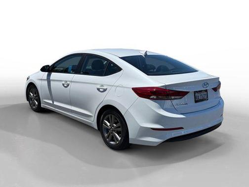 Quartz White Pearl 2018 Hyundai ELANTRA SEL