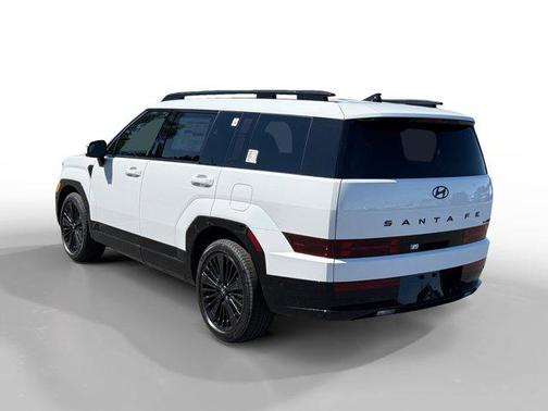 Serenity White 2026 Hyundai SANTA FE HEV Calligraphy