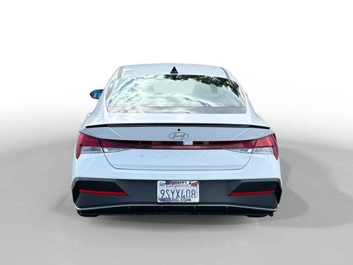 Serenity White 2025 Hyundai ELANTRA Sport