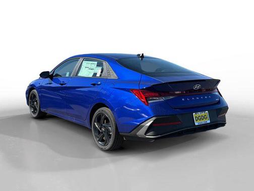 Intense Blue 2026 Hyundai ELANTRA HEV SEL Sport