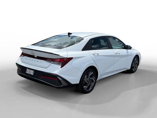 Serenity White 2025 Hyundai ELANTRA Sport