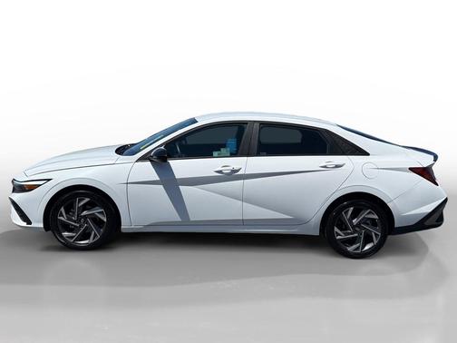 Serenity White 2025 Hyundai ELANTRA Sport