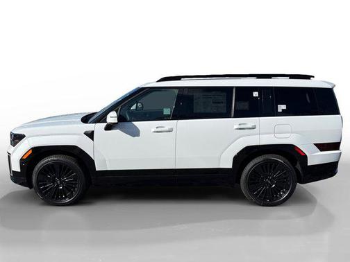 Serenity White 2026 Hyundai SANTA FE HEV Calligraphy