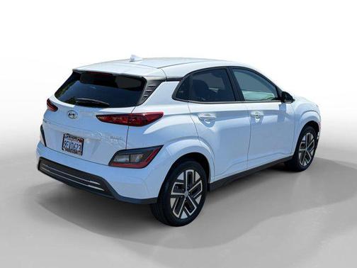 Lunar White 2023 Hyundai KONA EV SE