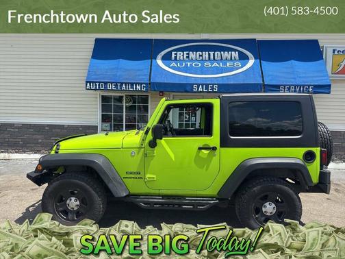 Green 2012 Jeep Wrangler Sport