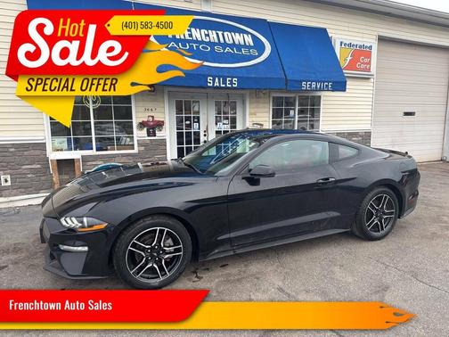 Black 2018 Ford Mustang EcoBoost Premium