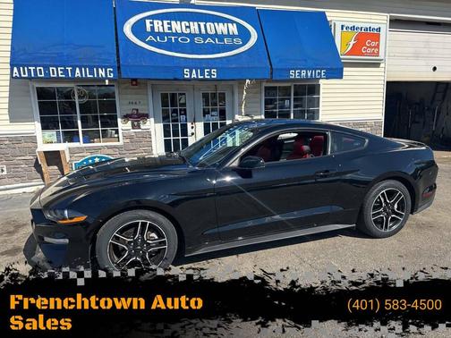 Black 2018 Ford Mustang EcoBoost Premium