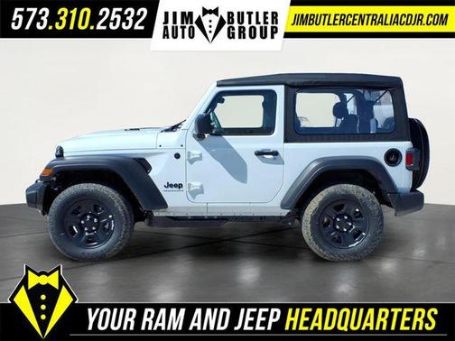 Bright White Clearcoat 2026 Jeep Wrangler Sport
