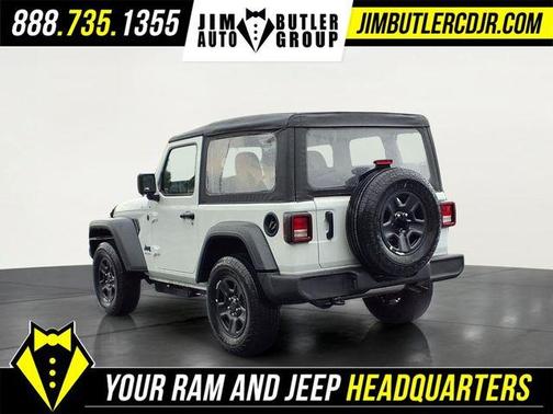 Bright White Clearcoat 2026 Jeep Wrangler Sport