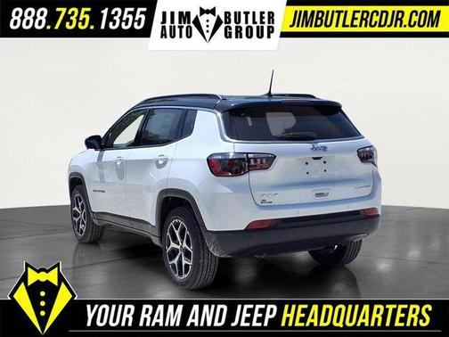Bright White Clearcoat 2026 Jeep Compass Limited