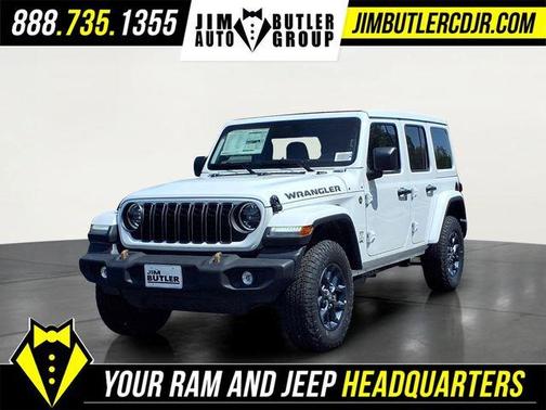 Bright White Clearcoat 2026 Jeep Wrangler Sport
