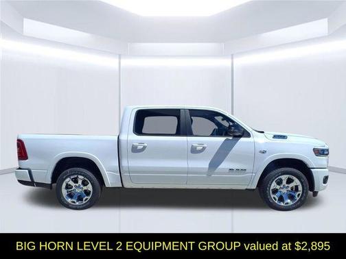 Bright White Clearcoat 2026 RAM 1500 Big Horn/Lone Star