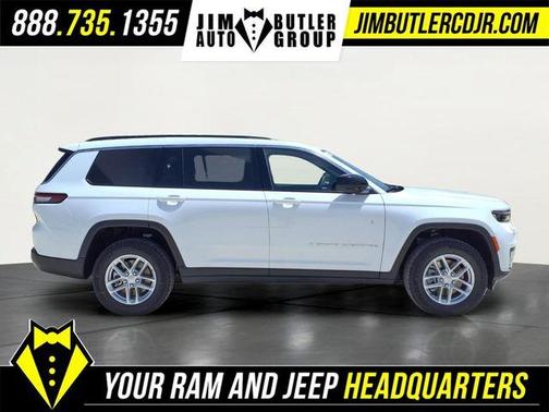 Bright White Clearcoat 2026 Jeep Grand Cherokee L Laredo