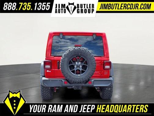 Firecracker Red Clearcoat 2026 Jeep Wrangler Sport
