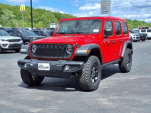 Firecracker Red Clearcoat 2026 Jeep Wrangler Sport