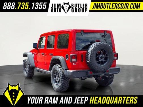 Firecracker Red Clearcoat 2026 Jeep Wrangler Sport